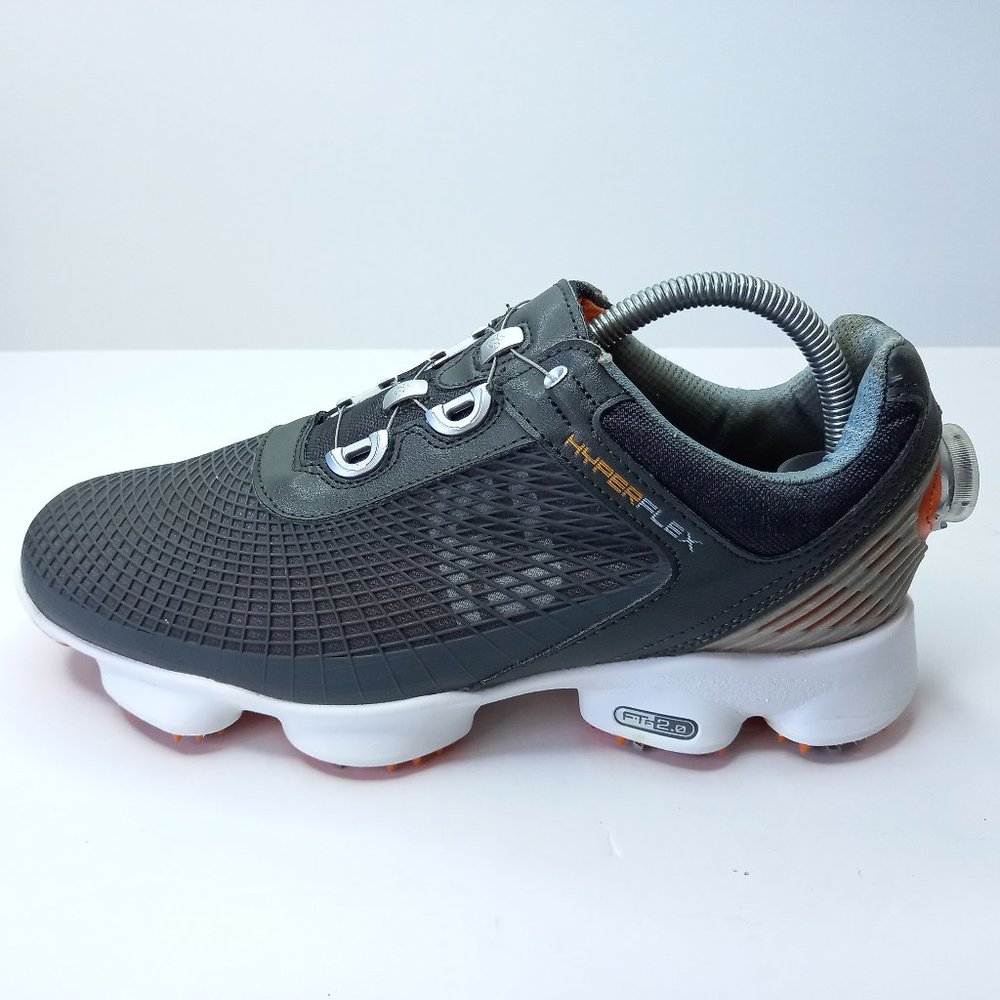 FootJoy HyperFlex Athletic Shoes - Gray and White